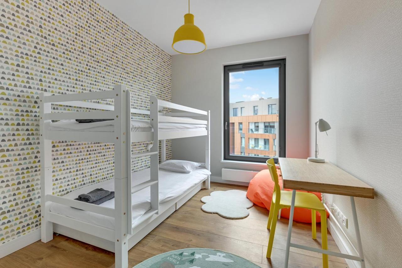 Premium Family & Business Old Town Riverside Apartment With Parking Danzig Exterior foto